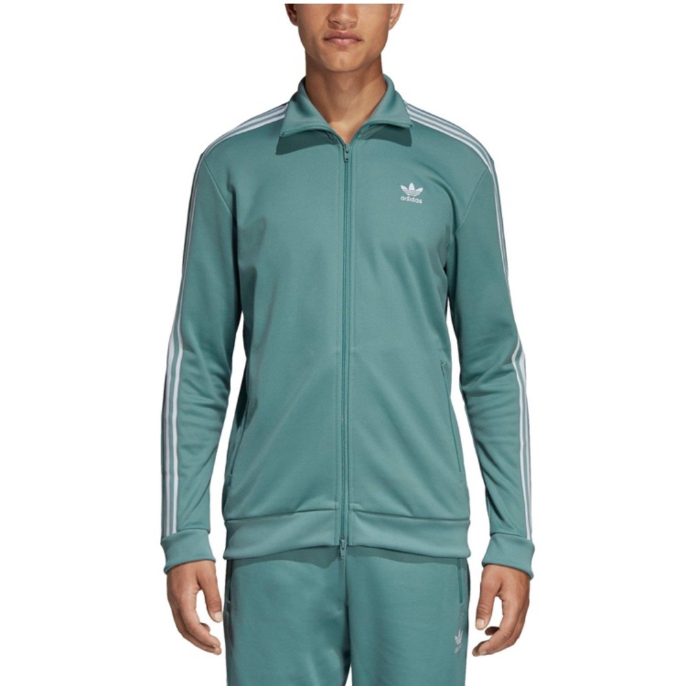 NWT Adidas Men’s Beckenbauer Track Top-DV1523-S